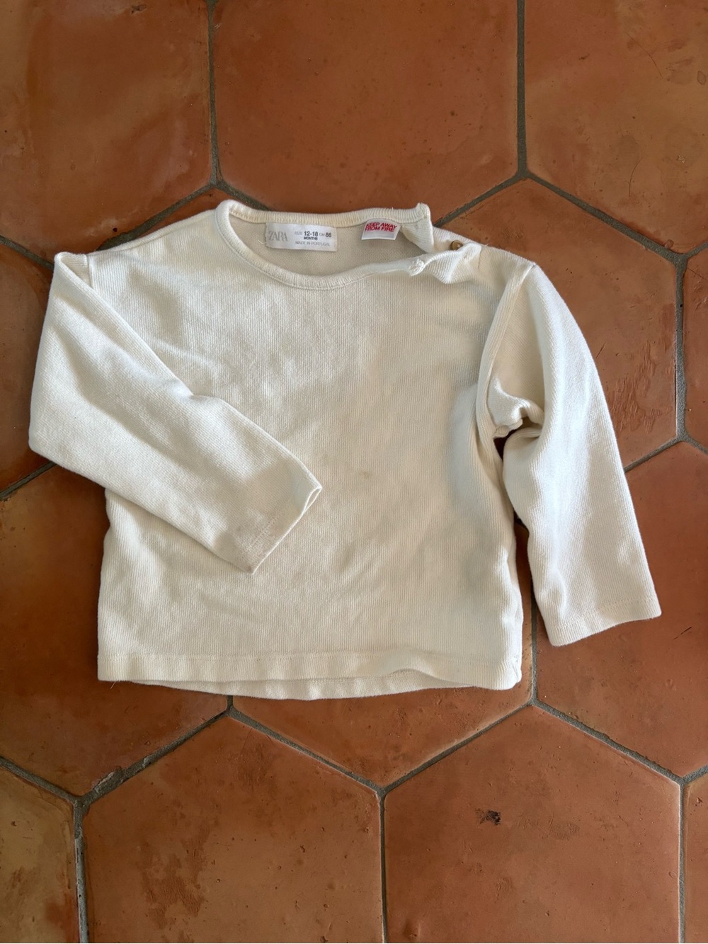 Zara | Long-sleeve top | sz 12-18 mos